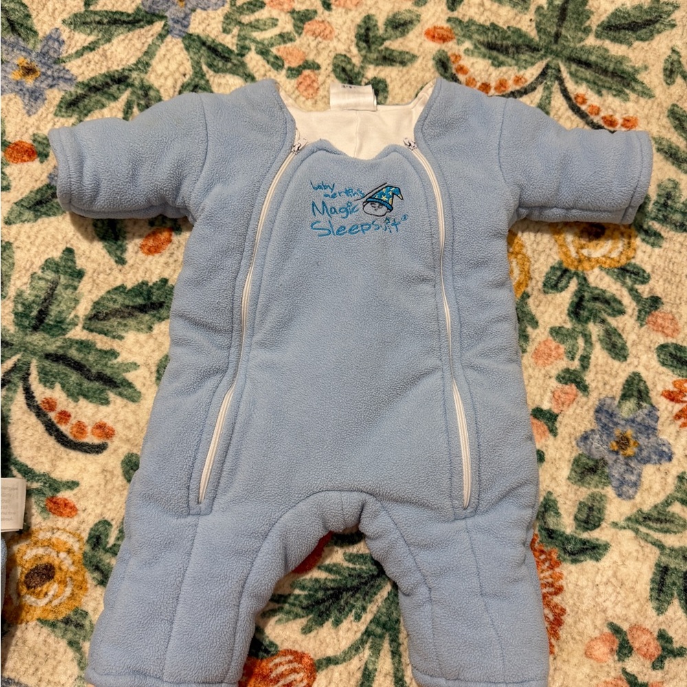 Magic Sleepsuit Blue Kids Pajamas Sleep Sack